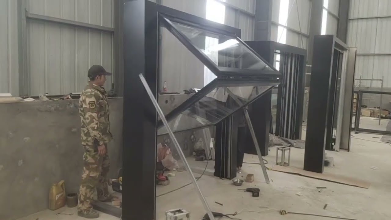 Residential Commercial Automatic Electric Motorized Vertical Bi-fold Door Lift Folding Up Door