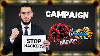 ANTI-HACKER CAMPAIGN IN 8 BALL POOL 😱‼️ screenshot 1