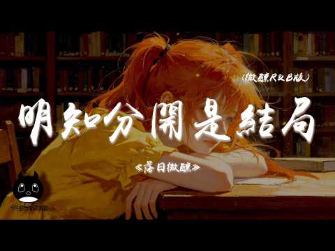 落日微醺 - 明知分開是結局(微醺R&B版)『明知分開是結局我也不後悔遇見你，漫漫人生陪你走一程已是我最大的運氣。』【動態歌詞 | Pinyin Lyrics】【PENGUIN MUSIC】