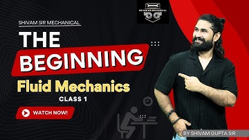 Fluid Mechanics for AE/JE Exams | Class 1 | Fluid Mechanics Revision | By Shivam Sir