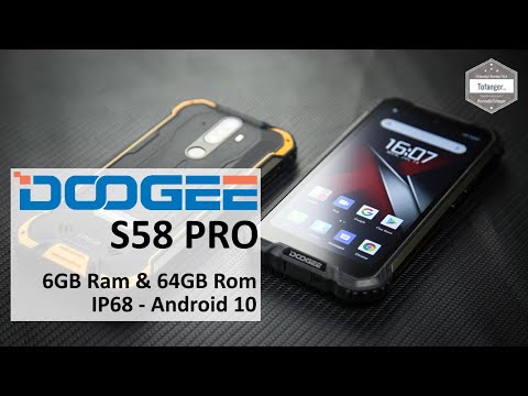 DOOGEE S58 Pro 4G स्मार्टफोन - 6GB रैम और 64GB रोम - Android 10 - अनबॉक्सिंग