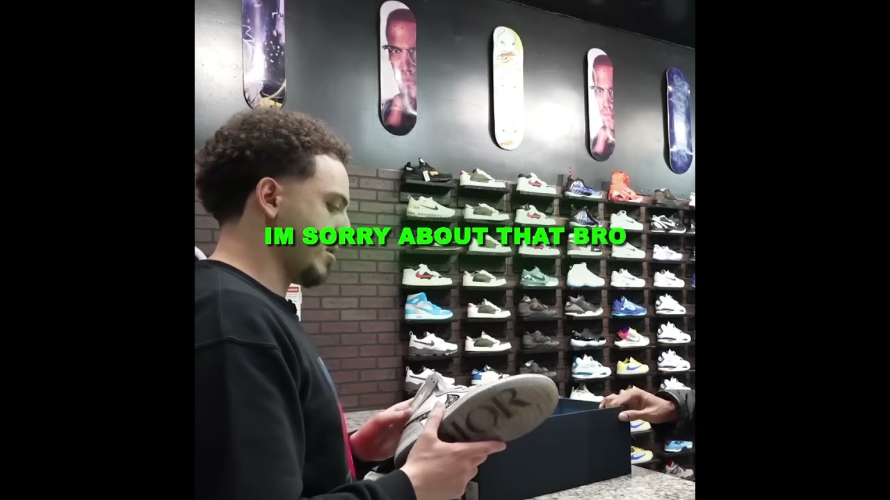 He Tried To Sell Fake Shoes Ramitheicon
