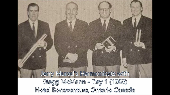 Jerry Murad's Harmonicats with Stagg McMann at Hot...