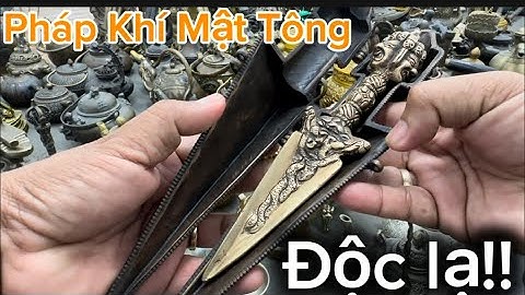 Pháp Khí Mặt Tông _ Bình trà bằng đồng _ Tượng đồng xưa #đồcổcầnthơ #đồcổ 