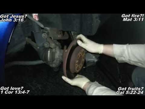 97-02 Saturn S series Front Brake Remove Replace “How to”