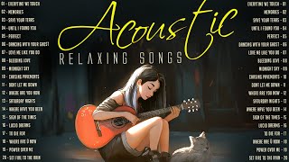 Sweet Music 2025 New Songs with Lyrics 💛 Relaxing Acoustic Songs 2025 for a Peaceful Heart