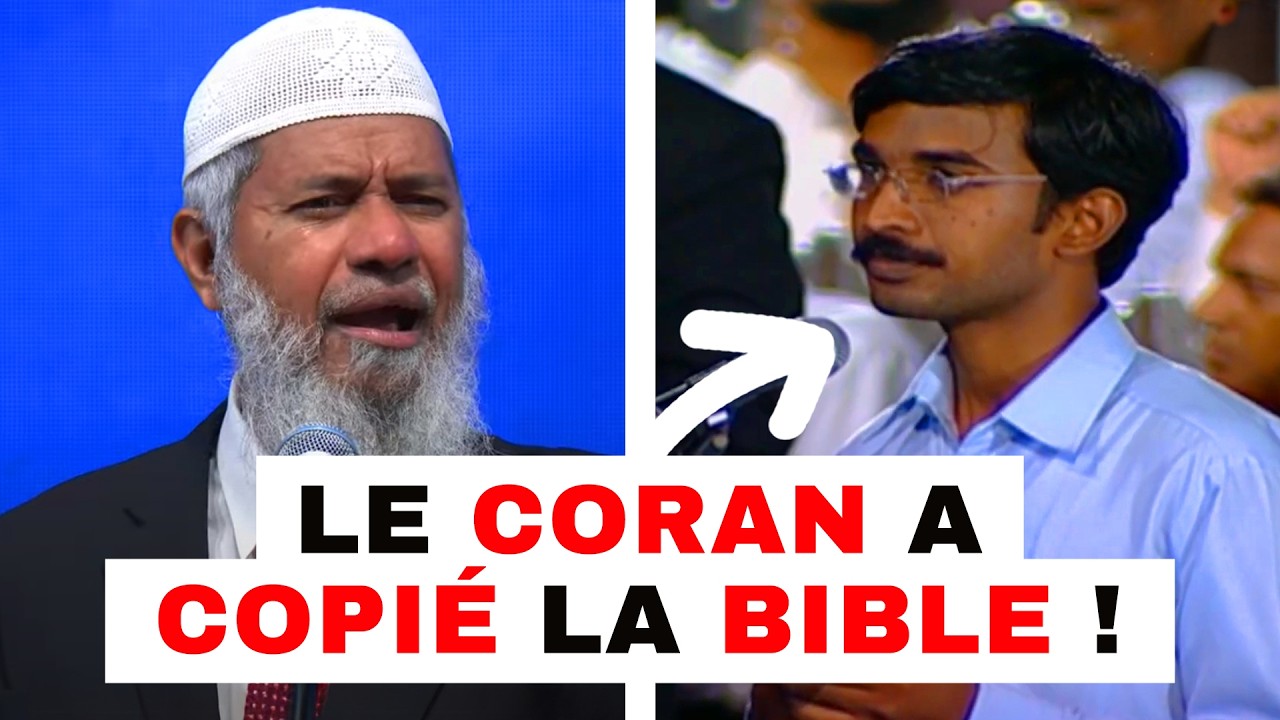Ce chrétien PROUVE que le CORAN est un COPIÉ COLLÉ de la BIBLE ?! - Zakir Naik en français
