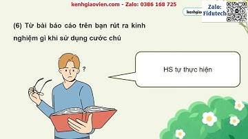 Giáo án PowerPoint Bài 9: Viết báo cáo kết quả nghiên... | GA điện tử Ngữ văn 12 chân trời sáng tạo