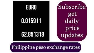 Rate Of Philippines Peso Today 16 August 2024 100 Philippine Pesos