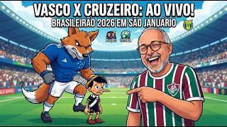 REACT AO VIVO - Vasco x Cruzeiro | BRASILEIRÃO 2026 | Secando os rivais