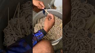 Chicken Intestine Isaw Popular Street Food In The Philippines