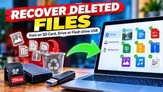How to Recover Deleted Files  from SD Card with Wondershare Recoverit V15