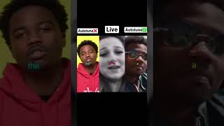 Autotune vs no autotune | Mustard song ballin’ ( animan studios song ) #viral #autotune #music