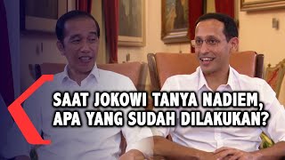Jokowi Tanya Nadiem Apa Yang Sudah Dilakukan Untuk Capai Visi SDM Unggul, Ini Jawaban Nadiem!