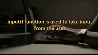 Python Series #3 | First Python Program | Python Input & Output Tutorial #python #learnpython #ai