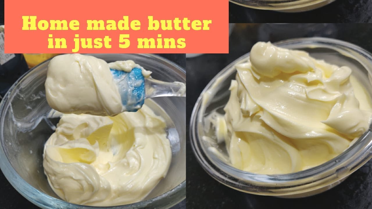 Homemade butter recipe with ghee clarified butter recipe easy butter