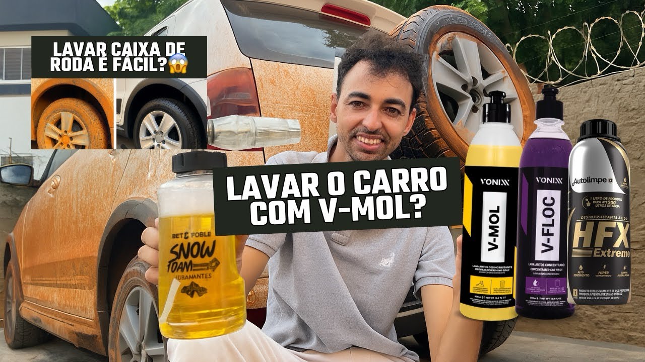 Como utilizar o VMOL, FLOC e HFX | LAVAGEM PROFISSIONAL! 