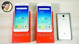 Redmi Y1 & Redmi Y1 Lite Unboxing & Comparison- Which One To Buy? ft. RN4