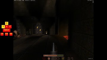 Quake (1996) Speedrun Techniques & Tricks - e1m6 Gold Key Jump