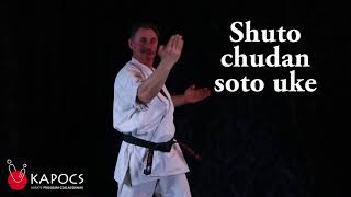 Karate Kyokushin - Shuto chudan soto uke - Kapocs Sportprogram