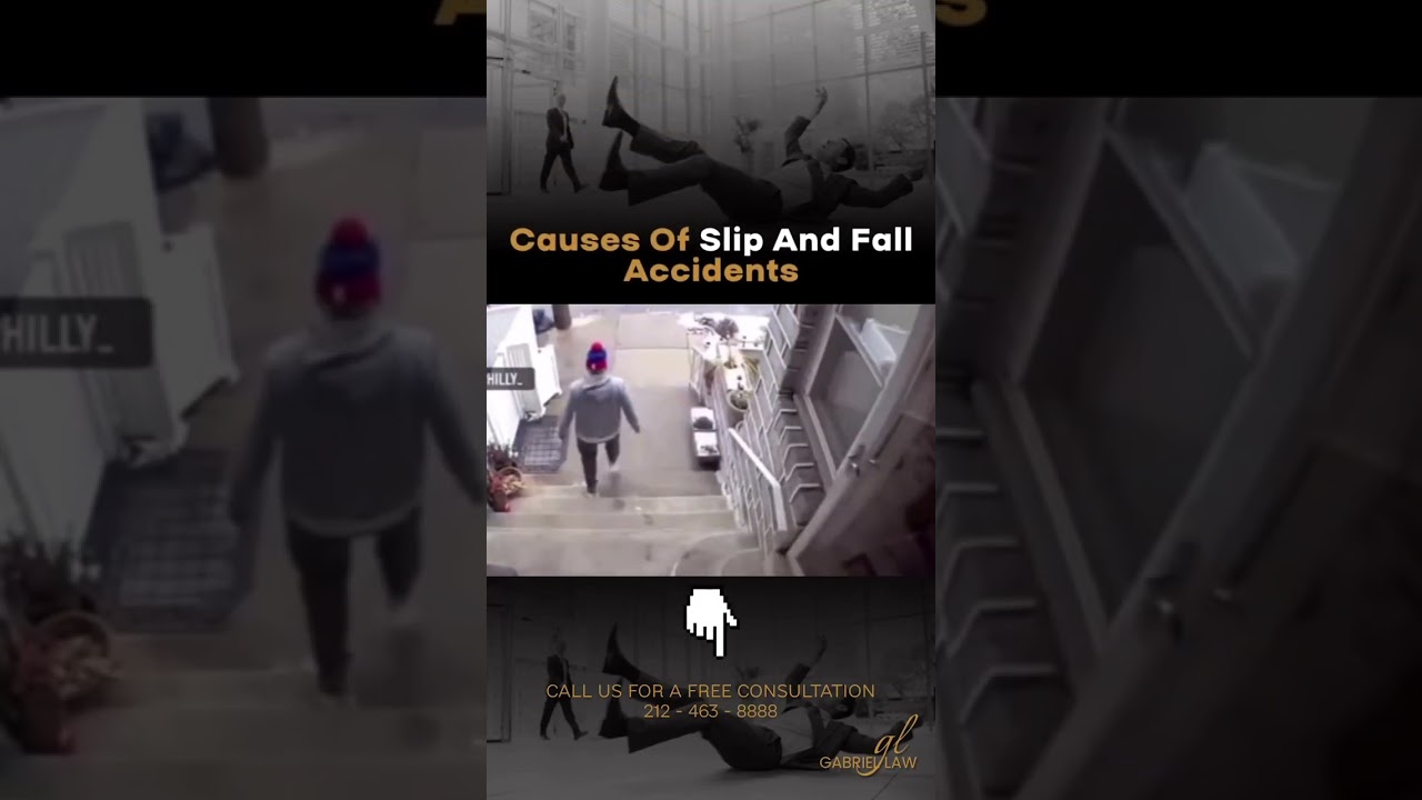 ⬇️Causes of Slip and Fall Accidents⬇️
