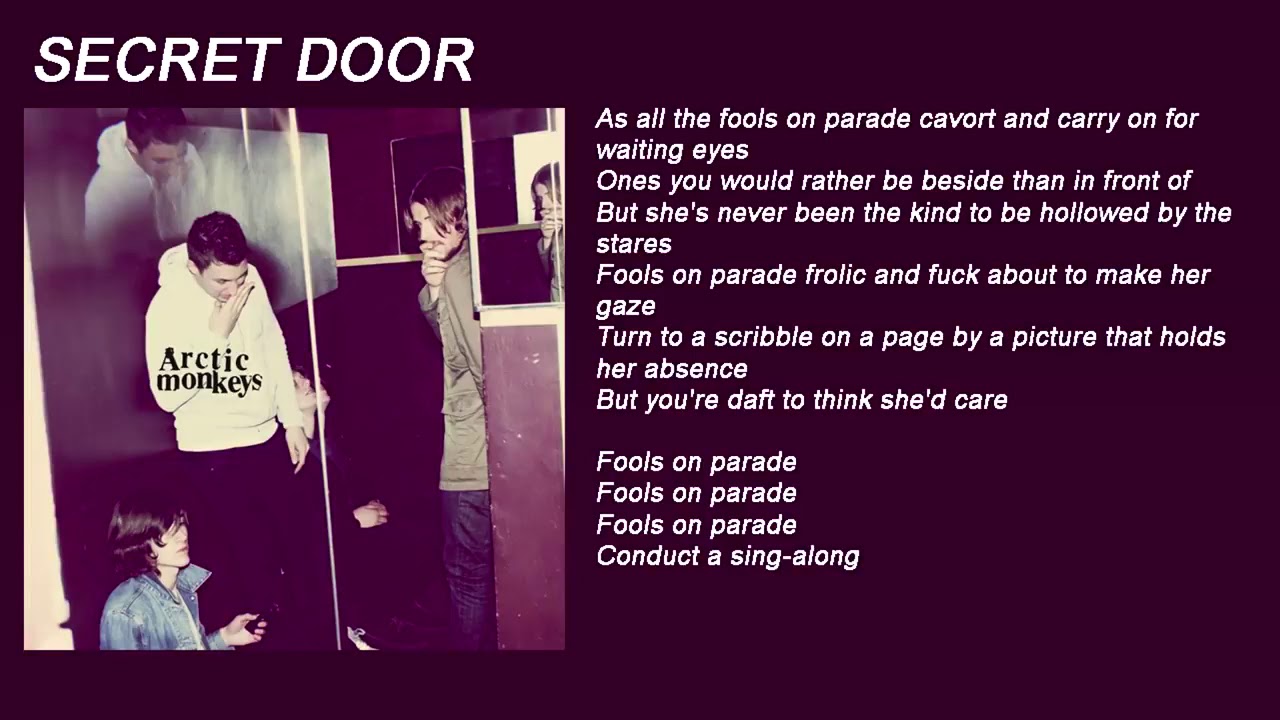 HUMBUG FULL ALBUM LYRICS ON SCREEN