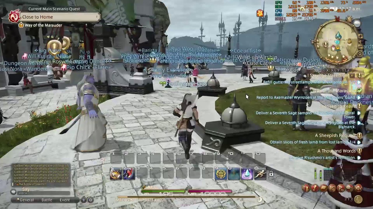 FF14 or Final Fantasy 14 benchmark test