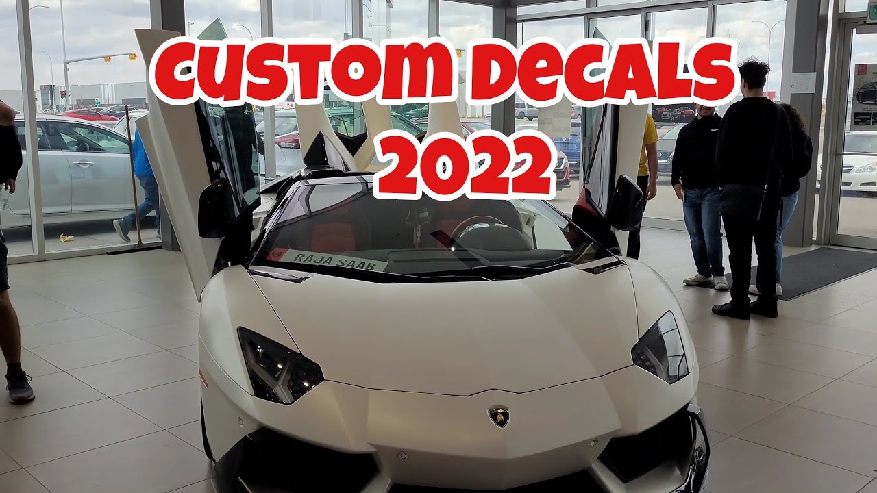 Calgary Custom Decals   Season Opener 2022