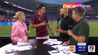 Harry Maguire: Man United need to play 'more patient' | Premier League Summer Series | NBC Sports