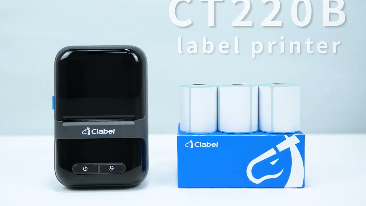 CLABEL 220B Thermal Printer for Small Business | Recognizable packaging