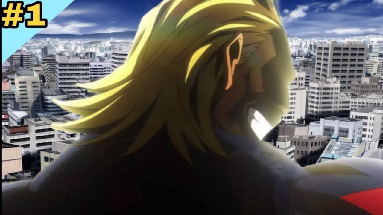 All might en one punch man capitulo 1