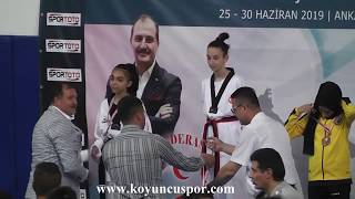 41Kg Yıldız Bayanlar Madalya Töreni 29 Haziran 2019