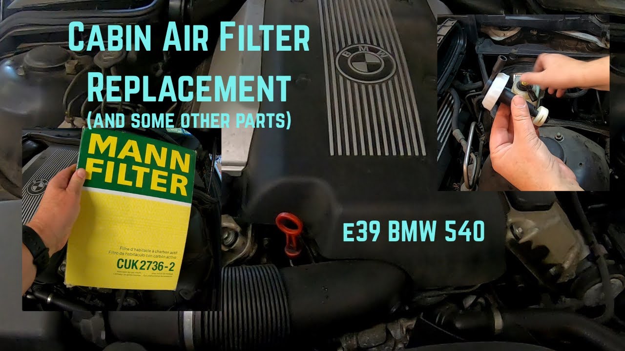 Easy BMW E39 Cabin Air Filter Change Anyone Can Do!