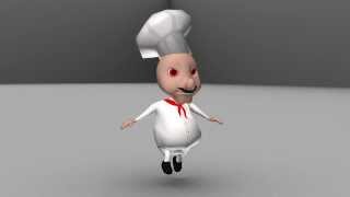 3D animation - Chef