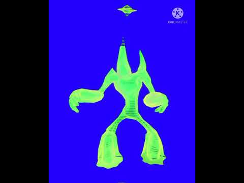 Ben 10 recalibrated omnitrix hologram blue screen.