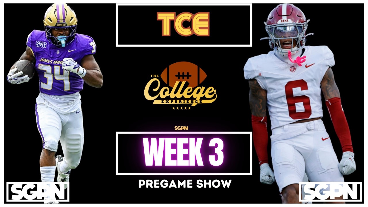 WEEK 3 PREGAME SHOW | THE COLLEGE FOOTBALL EXPERIENCE