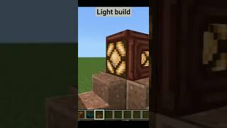New build hack new light build #minecraft #minecraftshorts #minecraftbuilds @Picaxepower798