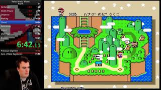 Kaizo Mario World Any % Speedrun in 16:50