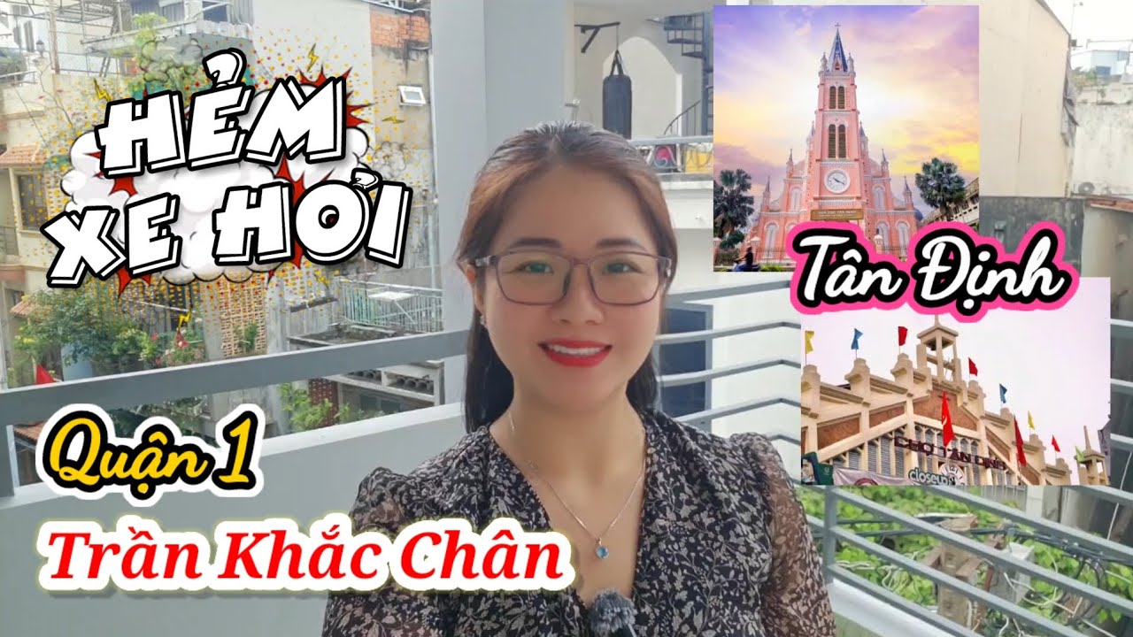Bán nhà hẻm xe hơi Tân Định, Quận 1 - Trần Khắc Chân giáp Trần Quang Khải