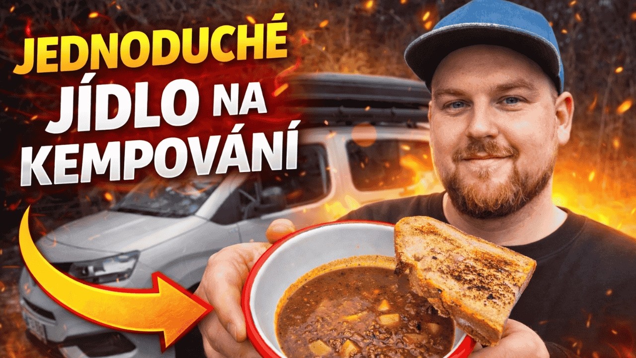 Gulášová polévka: zimní finále v kufru auta