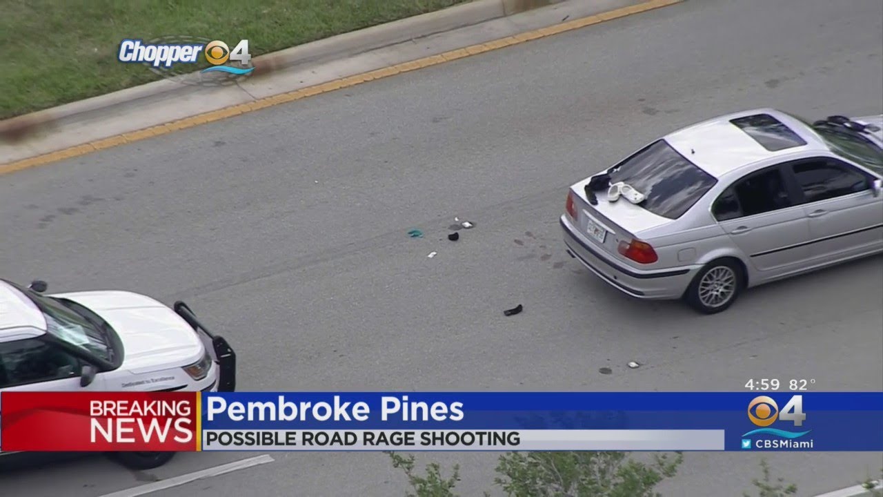 Possible Road Rage Shooting In Pembroke Pines - YouTube