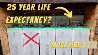 5 years with Nickel Iron batteries - Off Grid
