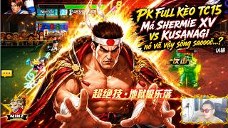 ღ KOF98UMOL ★ 【Commentary】 Full TC15 PK, Shermie XV Vs Kusanagi Hits Too Hard To Survive 💀 screenshot 5