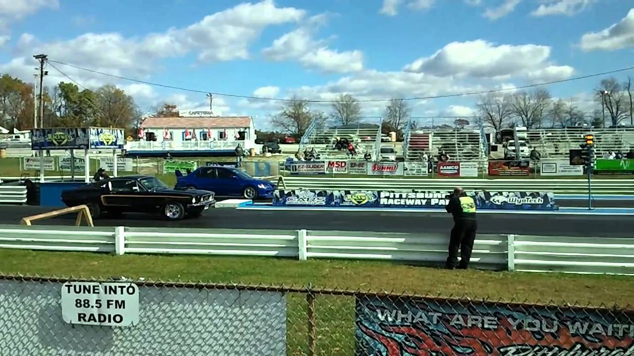 Curt Brown's Evo 9 runs 10.8@137mph - YouTube