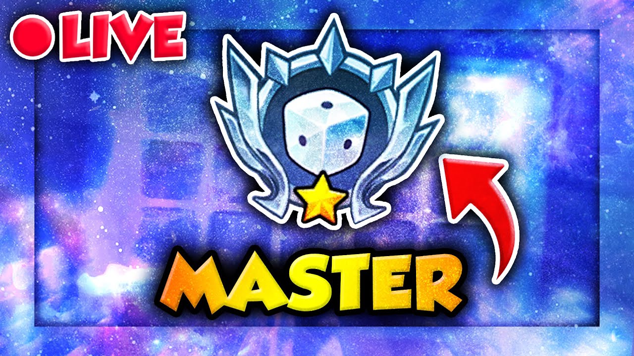 LIVE - Grinding PvP - ROAD TO MASTER (DAY 1) [Random Dice]