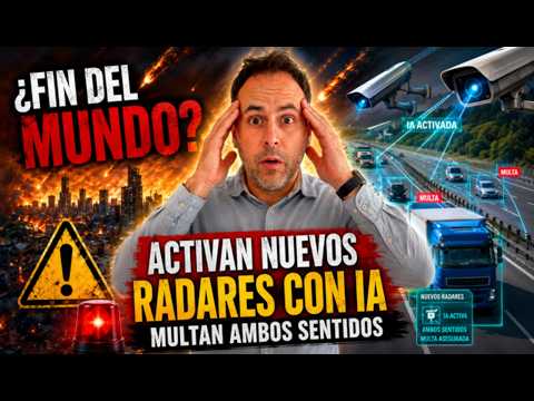 👁️🗨️Ya HAN ACTIVADO los NUEVOS RADARES DGT IA👁️🗨️QUE MULTAN en AMBOS SENTIDOS y por TRAMOS de 1 KM