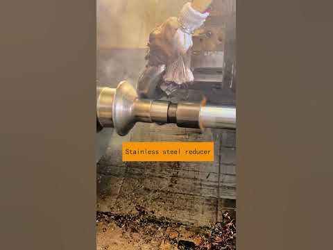 Stainless steel reducer spinning Станок ротационной вытяжки металла с ...