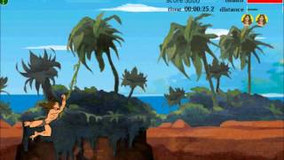 Tarzan Jump - Flash Game - Casual Gameplay screenshot 4