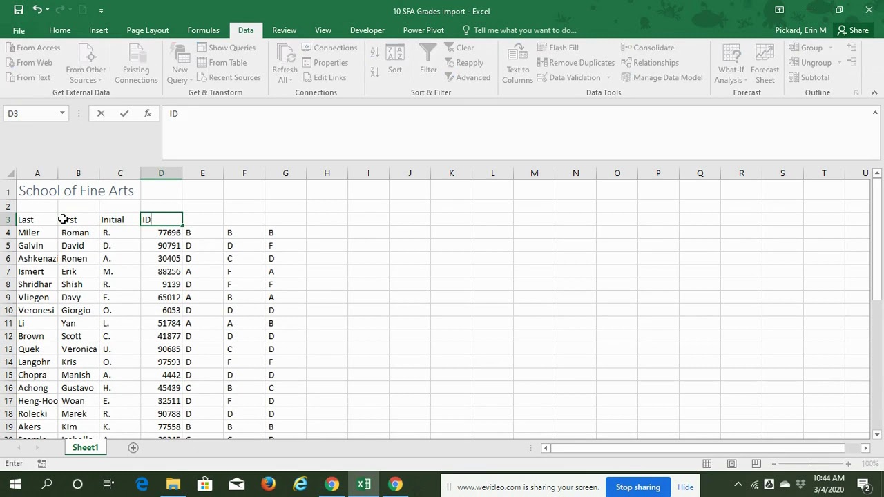 MOAC Excel 2016 Project 10-1 - YouTube