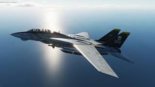 DCS F14B Tomcat, Full Airbase Aircraft LaserGuided Bombing Sortie, Offline